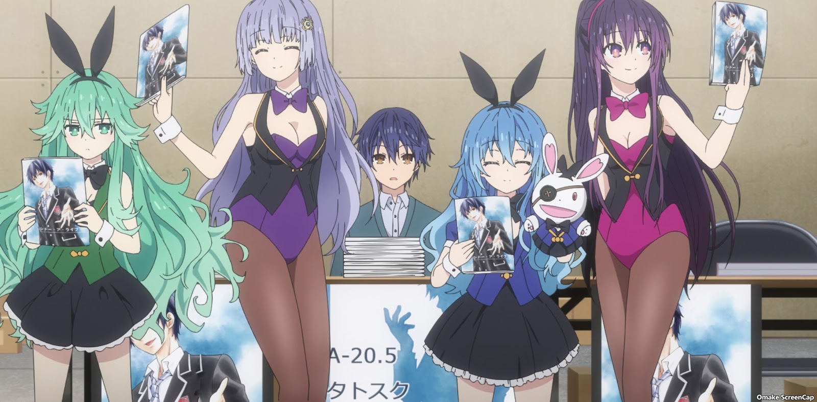 Joeschmo's Gears and Grounds: Date a Live IV - Episode 3 - Bunny Spirits  Sell Shido's Book